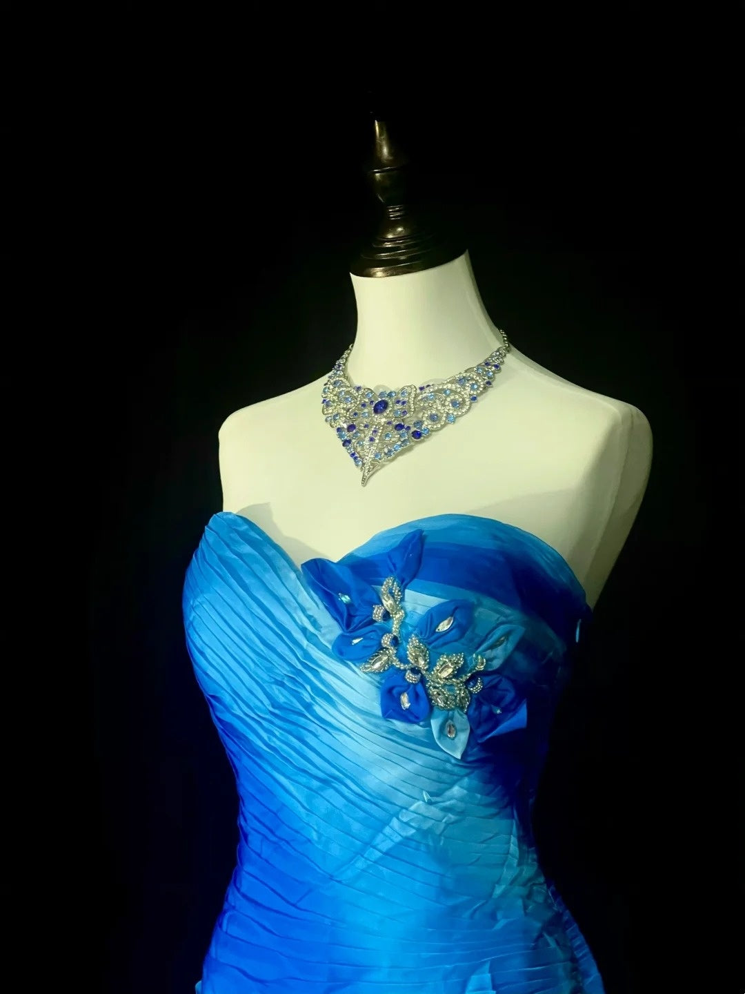 Vintage Sheath Sweetheart Blue Chiffon Hoco Gowns Short Inspo Homecoming Dresses N1353
