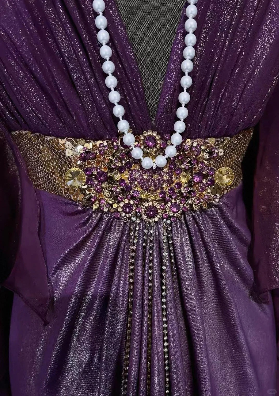 Purple Prom Dress Inspo Mermaid Spaghetti Straps With Cape Birthday Outfits Formal Party Gown RC0105
