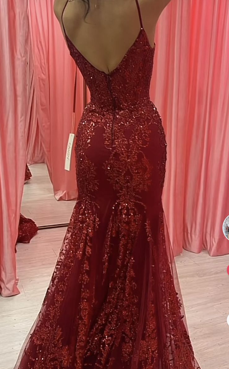 Sparkly Mermaid Spaghetti Straps Hot Pink Sequined For Women Party Dresses Long Formal Prom Dress 22th Birthday Gown AB1379