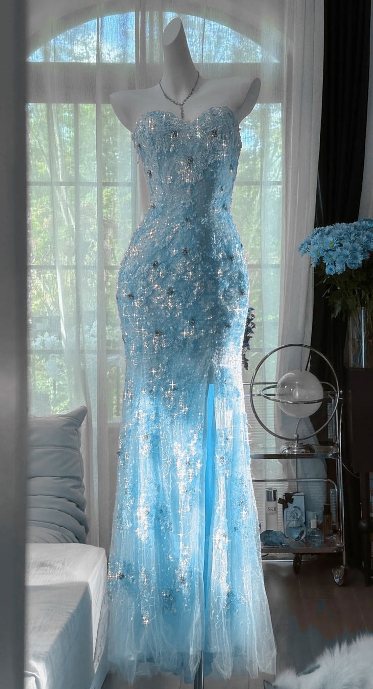Mermaid Coral Formal Dresses Tulle Sequin Sweetheart Neck Long Prom Dresses Coral Evening Dresses AB328