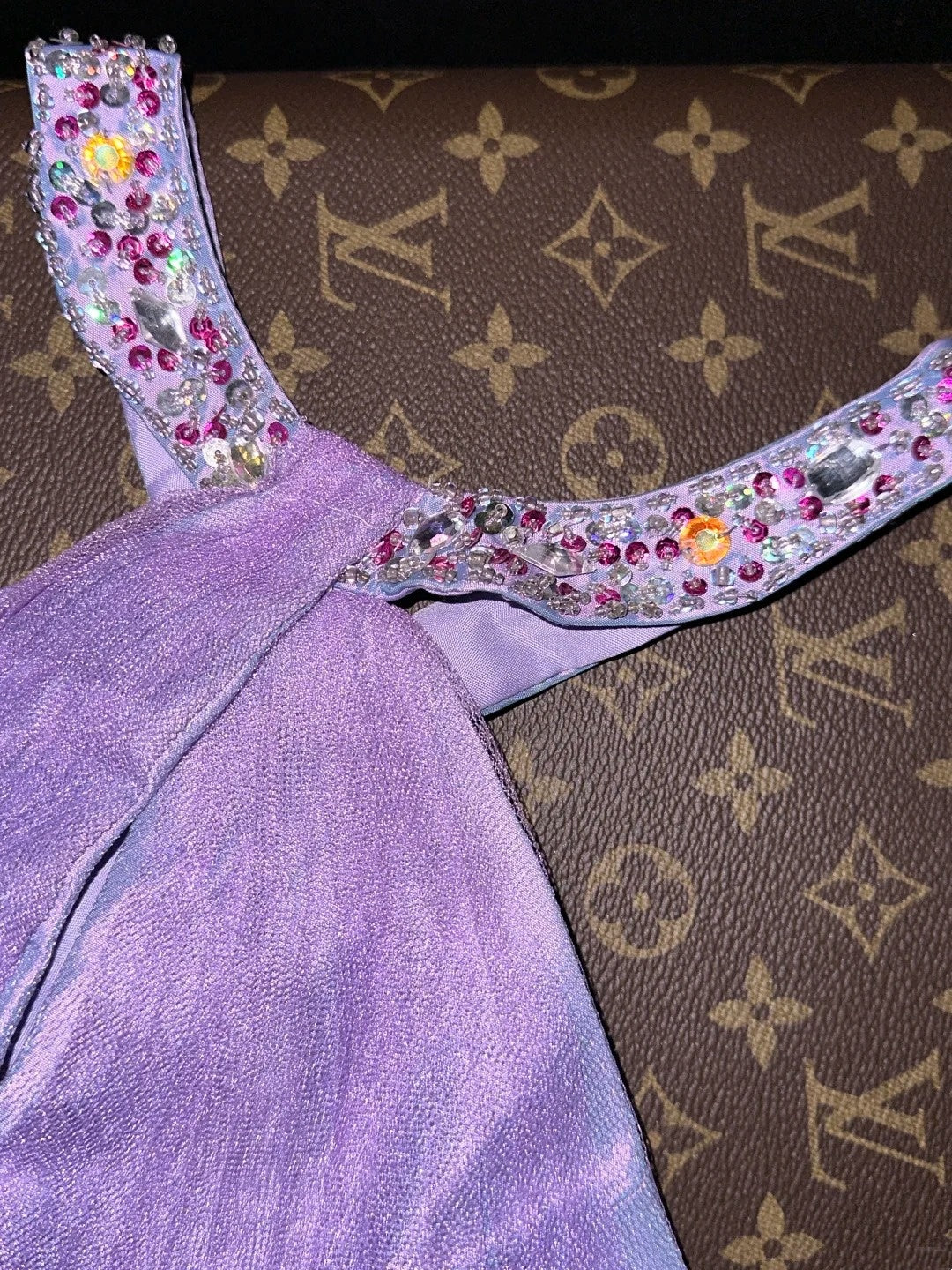Elegant Ball Gown Halter Lilac Tulle With Beading School Dances Prom Dresses 8th Grade Formal Outfits Evening Dress RB8392