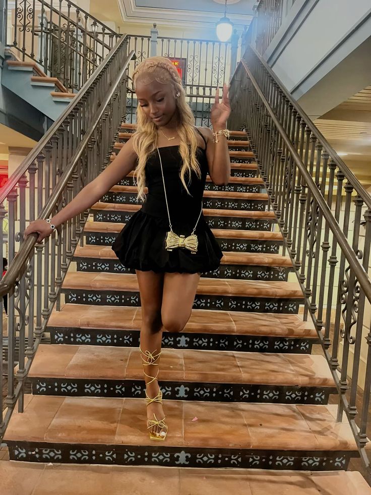 Elegant A line Halter For BlacK Girls Short Night In Rio Inspo Hoco Dress Ideas Little Black Homecoming Dresses RB4057