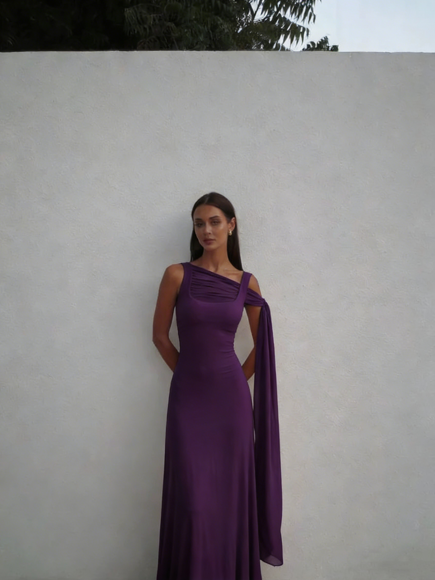 Classy Mermaid Square Neck Slim Yellow Long Formal Fancy Prom Evening Dresses Dinner Outfits Classy Party Gown AB2050