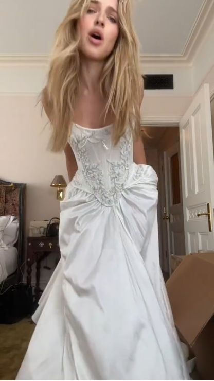Timeless A Line Lace Up Back Strapless Wedding Dresses simple Bridal Gowns long Beautiful Bridal Gown AB939