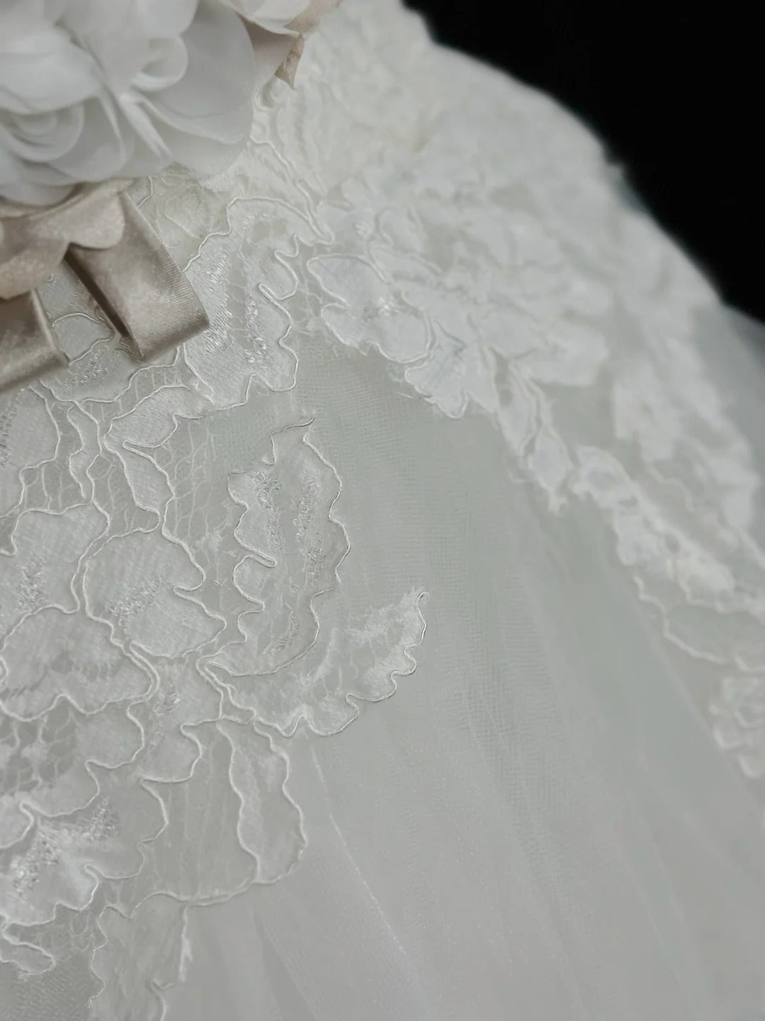 Vintage Style Ball Gown One Shoulder White Tulle 1950s Brides Gown Bridal Dress Long Wedding Dresses RB5814