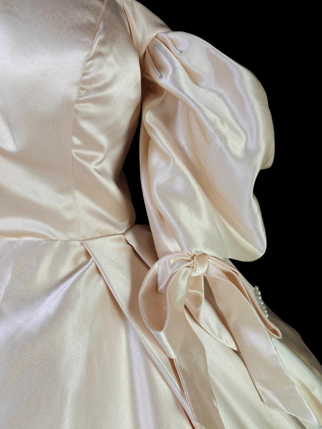 Pretty Ball Gown Off The Shoulder Gold Satin With Sleeves Moda 2000 Quince Dress Long 15 Quinceanera Dresses Ideas Formal Outfits RB6364