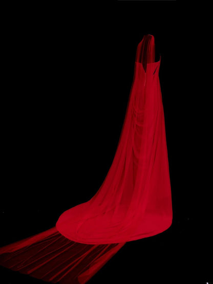 Modest Prom Dress Aesthetic A line Sweetheart With Cape Style Impress Chiffon Long Prom Dresses Party Formal Gowns SA013