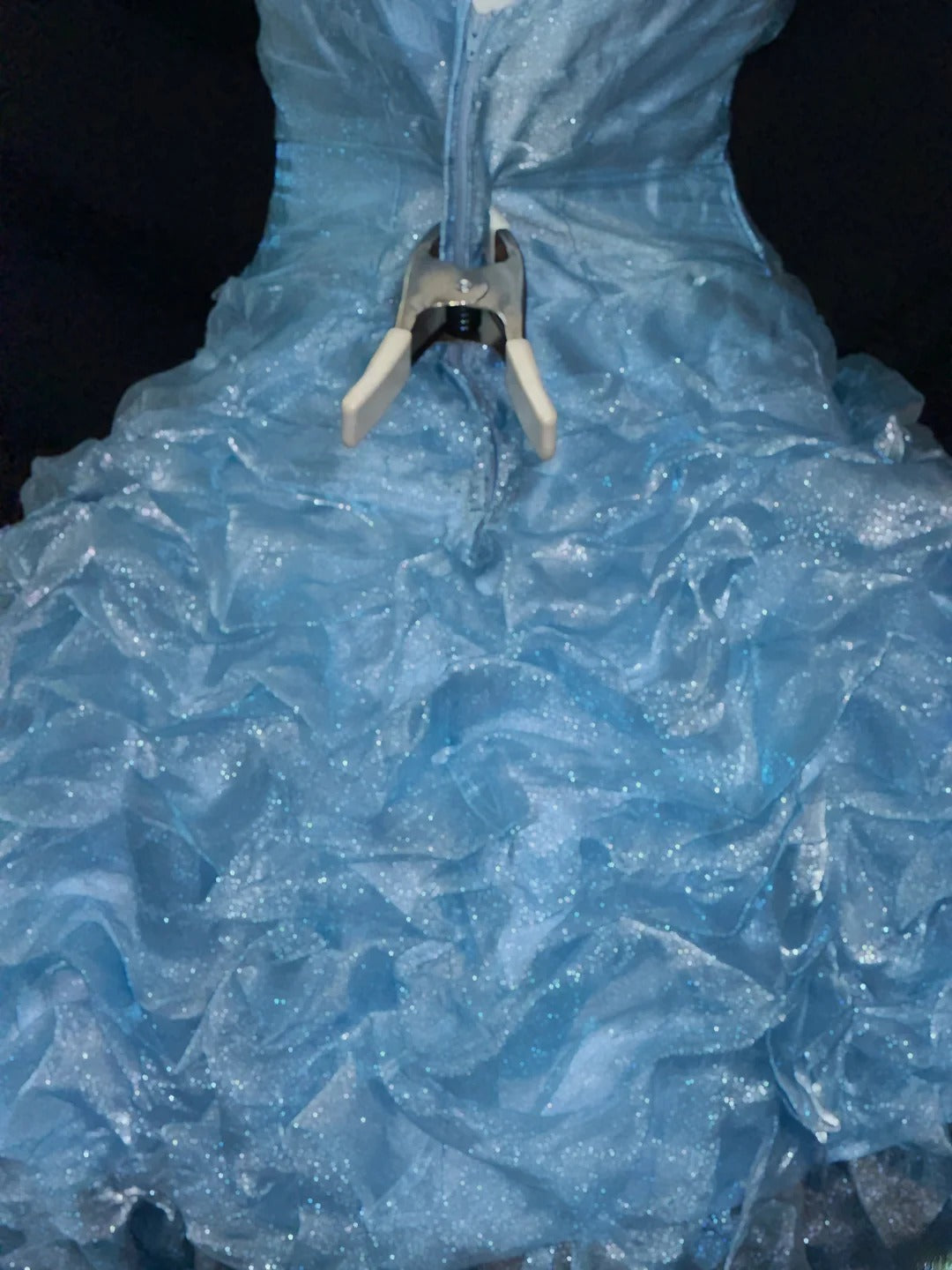 Classy Ball Gowns Strapless Blue Mini Graduation Dresses Short High School For 8th Grade Senior Inspo Homecoming Gown RB3359