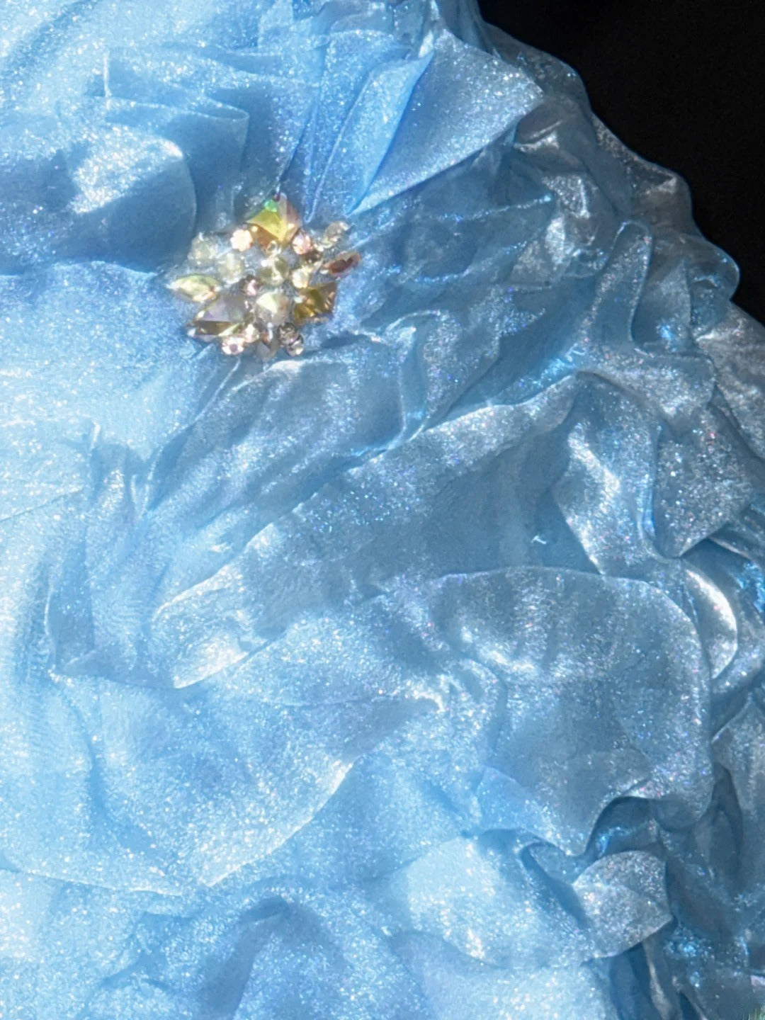 Classy Ball Gowns Strapless Blue Mini Graduation Dresses Short High School For 8th Grade Senior Inspo Homecoming Gown RB3359