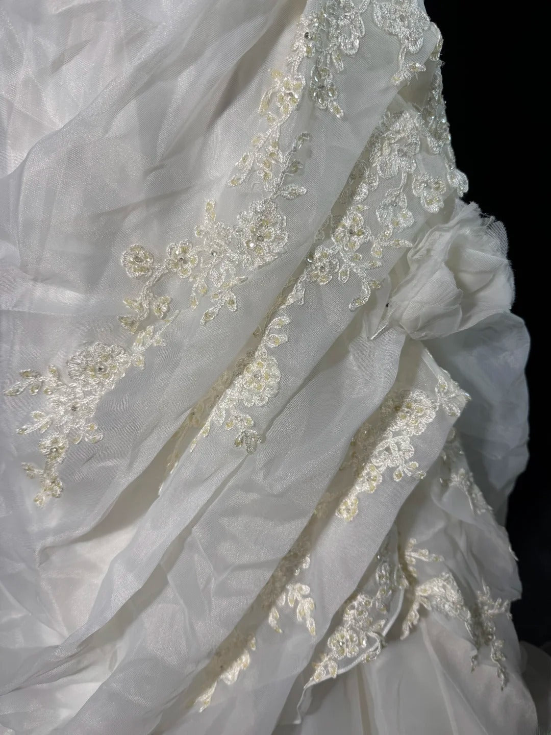 Wedding Dresses Strapless Drop Waist 1950s 1940s 2 Pieces Ball Gown Halter Tulle With Appliques White Petite/Plus Size Bridal Gown For Women AS017