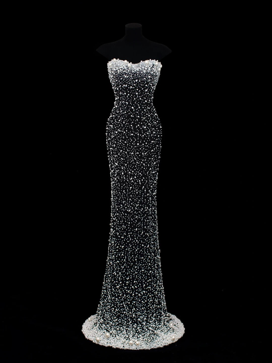 Affordable Sequin 1950s Formal Mermaid Sweetheart With Beaded Pearls Style Impress Long Prom Dresses Party Formal Gowns SA018