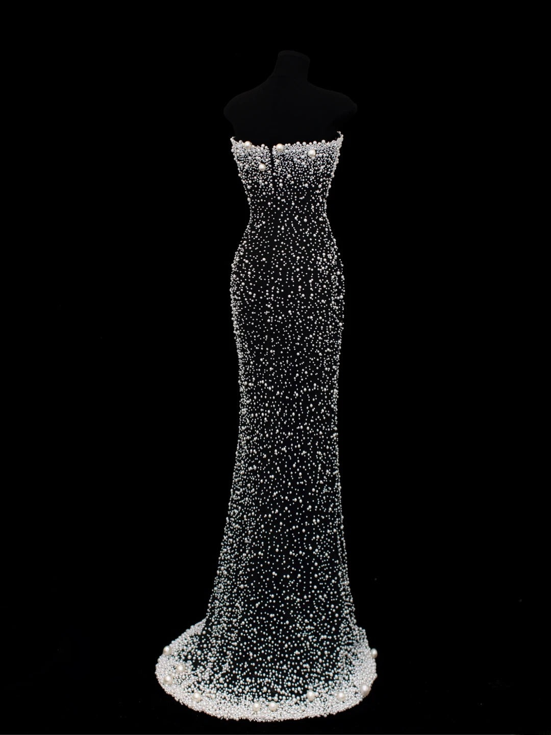 Affordable Sequin 1950s Formal Mermaid Sweetheart With Beaded Pearls Style Impress Long Prom Dresses Party Formal Gowns SA018