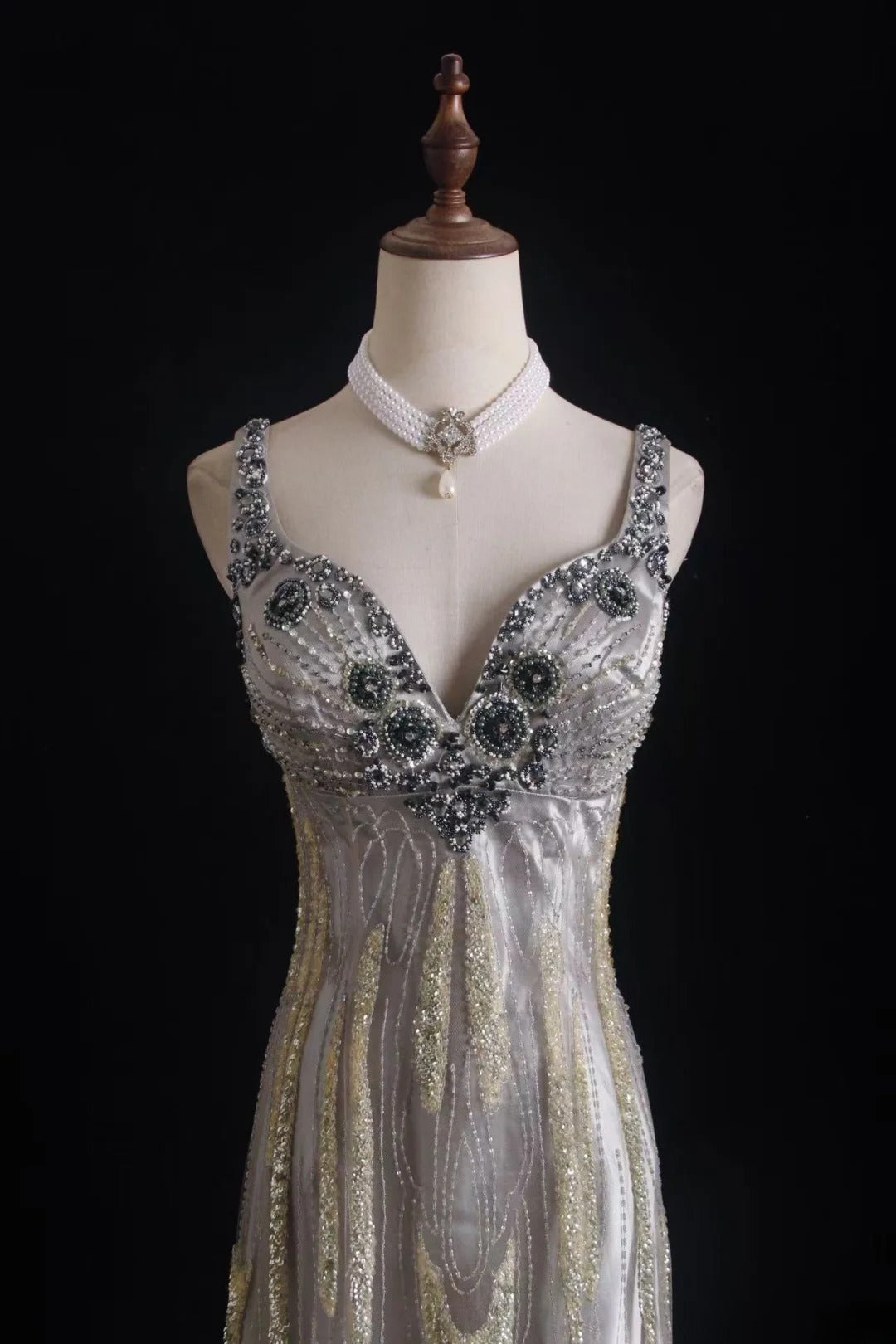 Vintage Prom Dresses 90s Formal A line Sweetheart Straps With Beadings Long Party Gowns Prom Dresses AS022