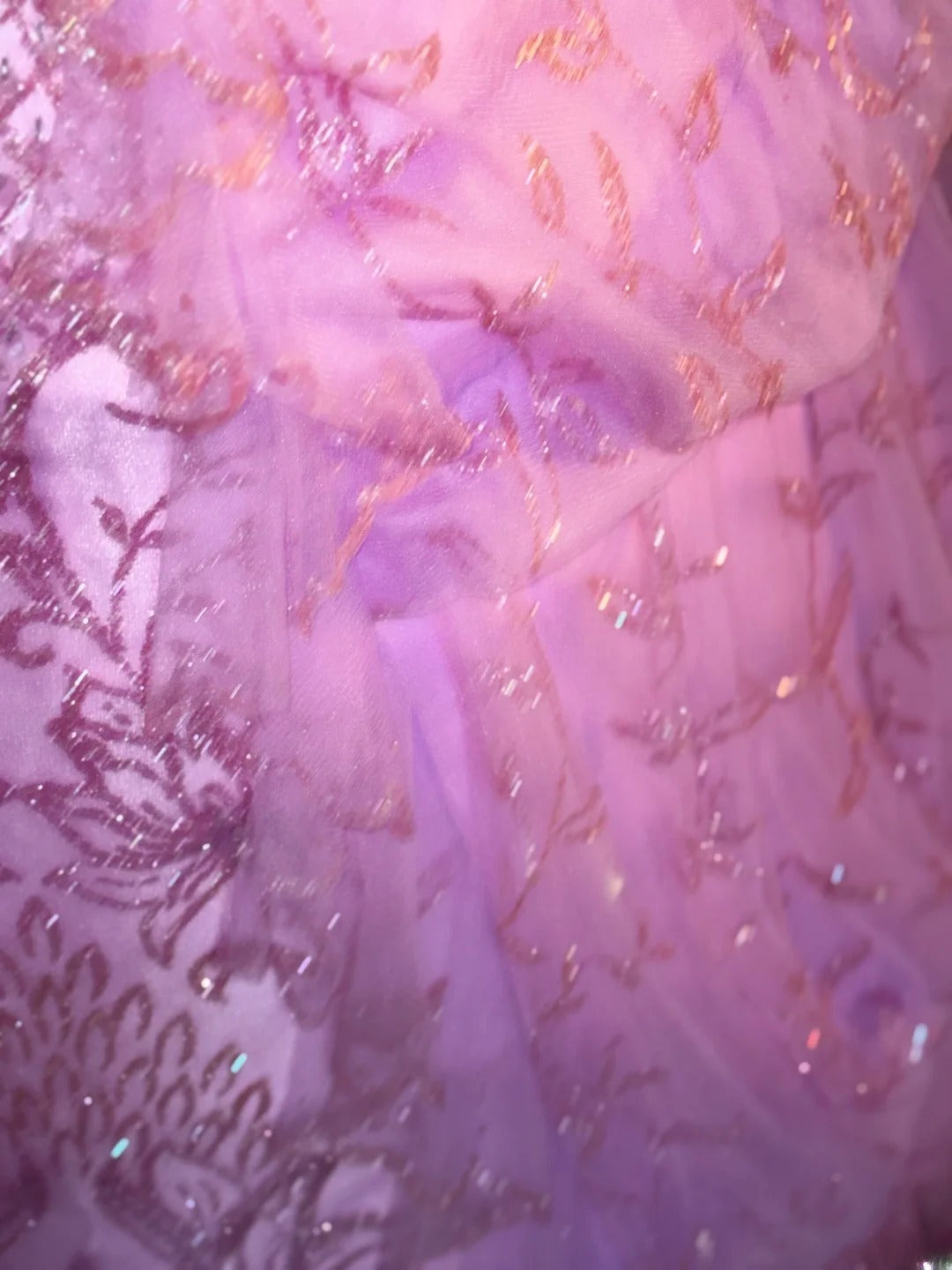 Cute Ball Gown Strapless Lilac Sequin Tulle With Beading Long Quinceanera Dress vestido de 15 de cenicienta RB3372