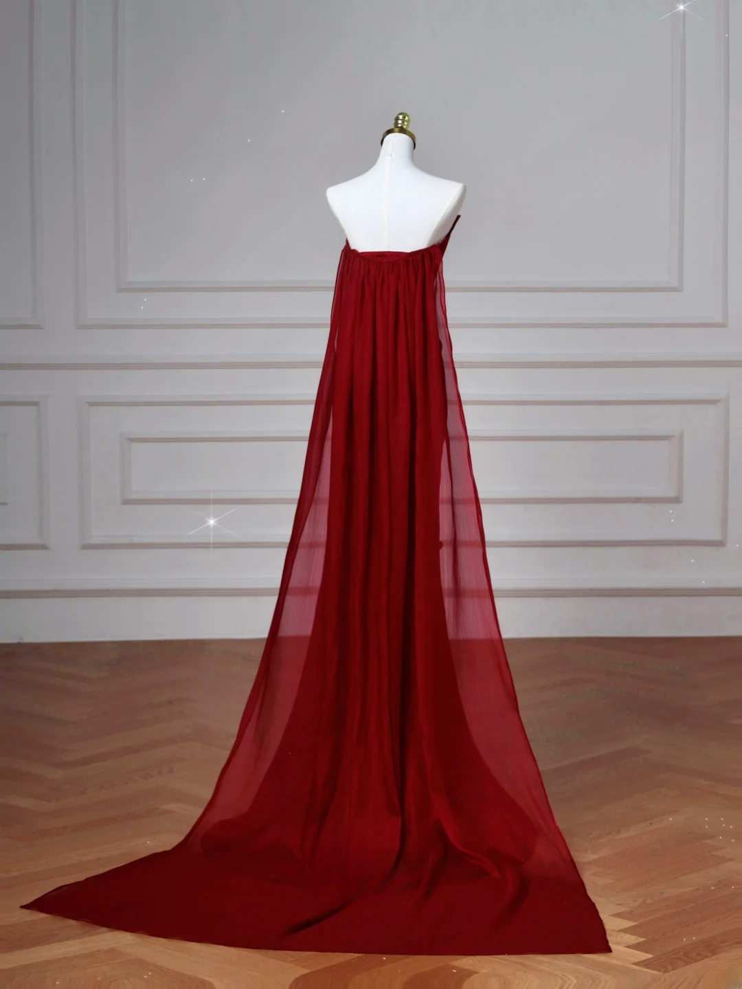 Sexy Senior Prom Dresses High Schools Inspiration Mermaid Strapless Burgundy Satin Semi Formal Grad Long Prom Dresses AQ057