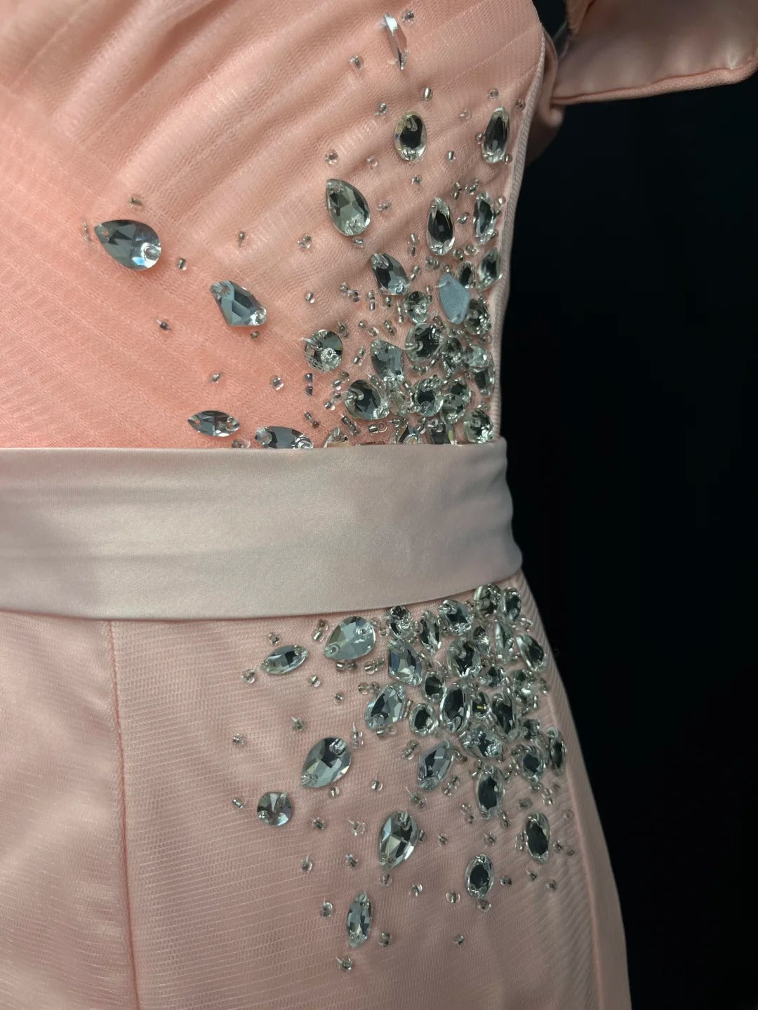 Vintage Prom Dresses Mermaid Off The Shoulder Blush Pink With Ruffled Long Evening Dress Formal Outfits RB5875