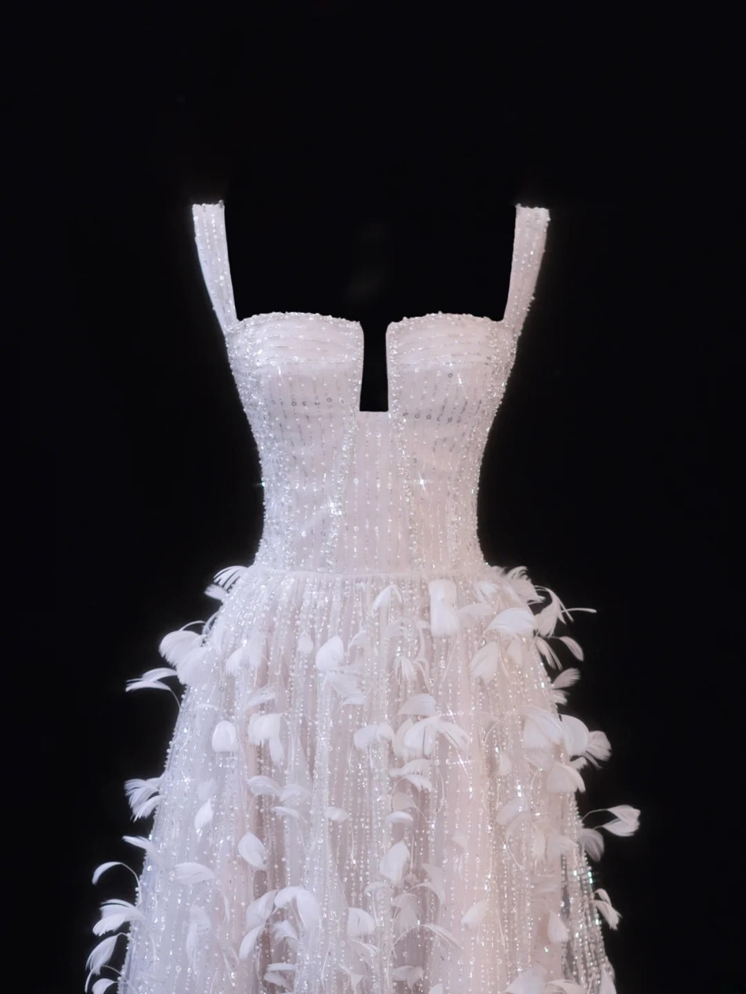 Wedding Gowns Dresses Elegant A Line Square Neck White With Beadings Short Petite/Plus Size Bridal Gowns For Women SA078