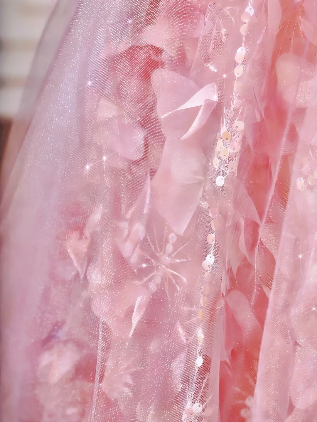 Elegant Ball Gown Off The Shoulder Pink Tulle Long Formal Fancy Prom Evening Dress Dinner Outfits Party Gowns AQ089