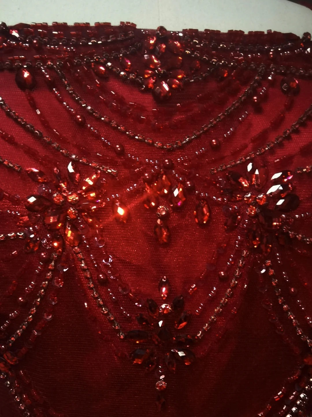 Classic Ball Gown Spaghetti Strap Burgundy Tulle Sleeveless With Beads Long Prom Dresses Senior Graduation Dance Evening Outfits AS091