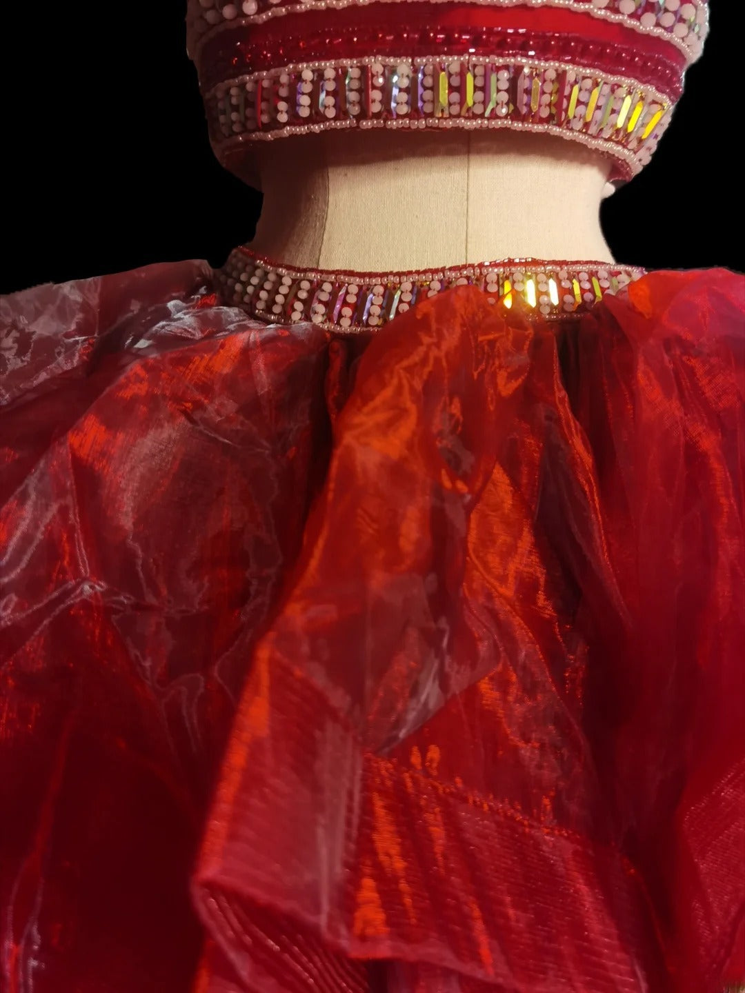 Classic Ball Gown 2 Pieces Burgundy Tulle Sleeveless With Beads Long Prom Dresses Senior Graduation Dance Evening Outfits AS092
