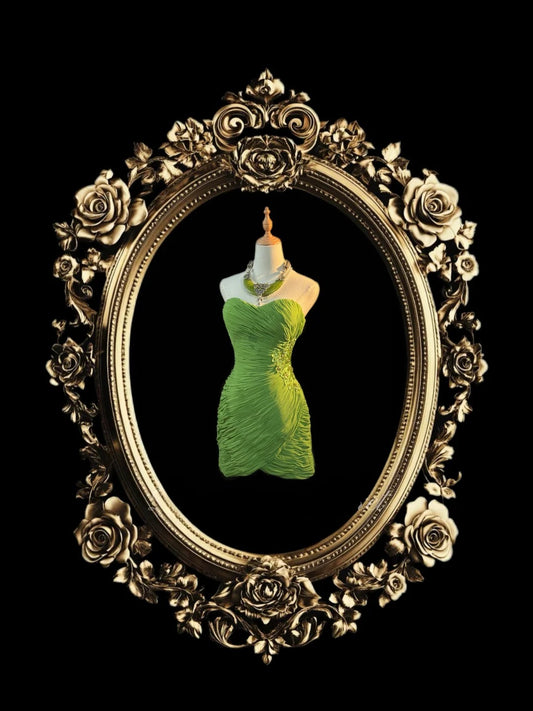 Sexy Sheath Sweetheart Green With Ruffles For Barbie Girls Party Dress Short Mini 16th Birthday Dresses Hoco Outfits RB3562