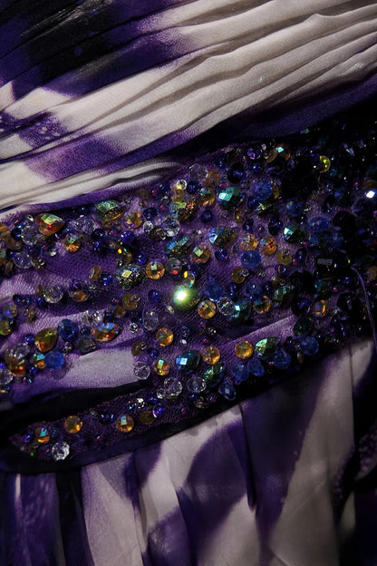 Grape Prom Dress Inspo Mermaid Sweetheart With Beading Modest Long Formal Party Gown RB9910