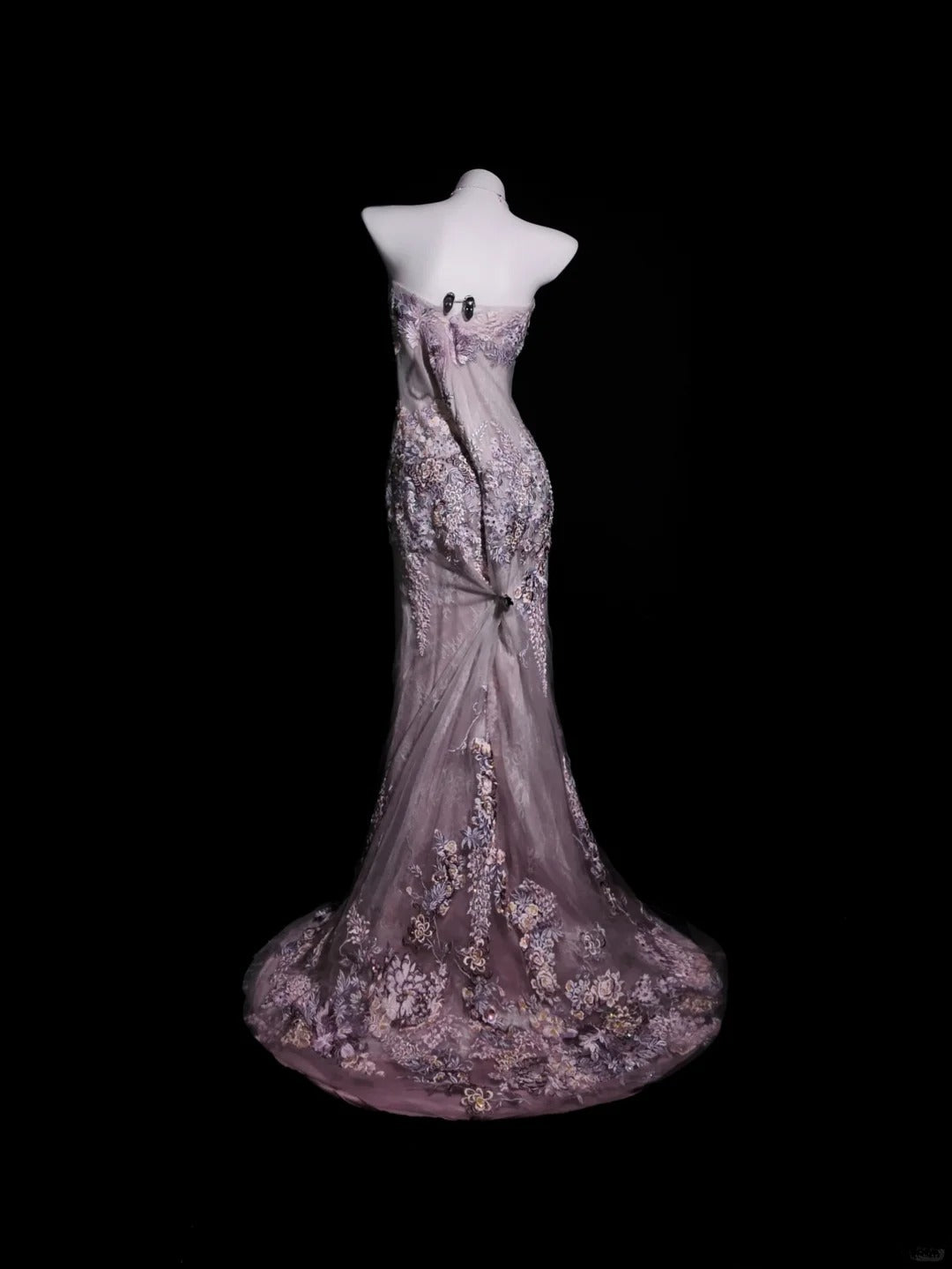 Lilac Prom Dress Inspo Mermaid Sweetheart With Appliques Modest Long Formal Party Gown RB9912
