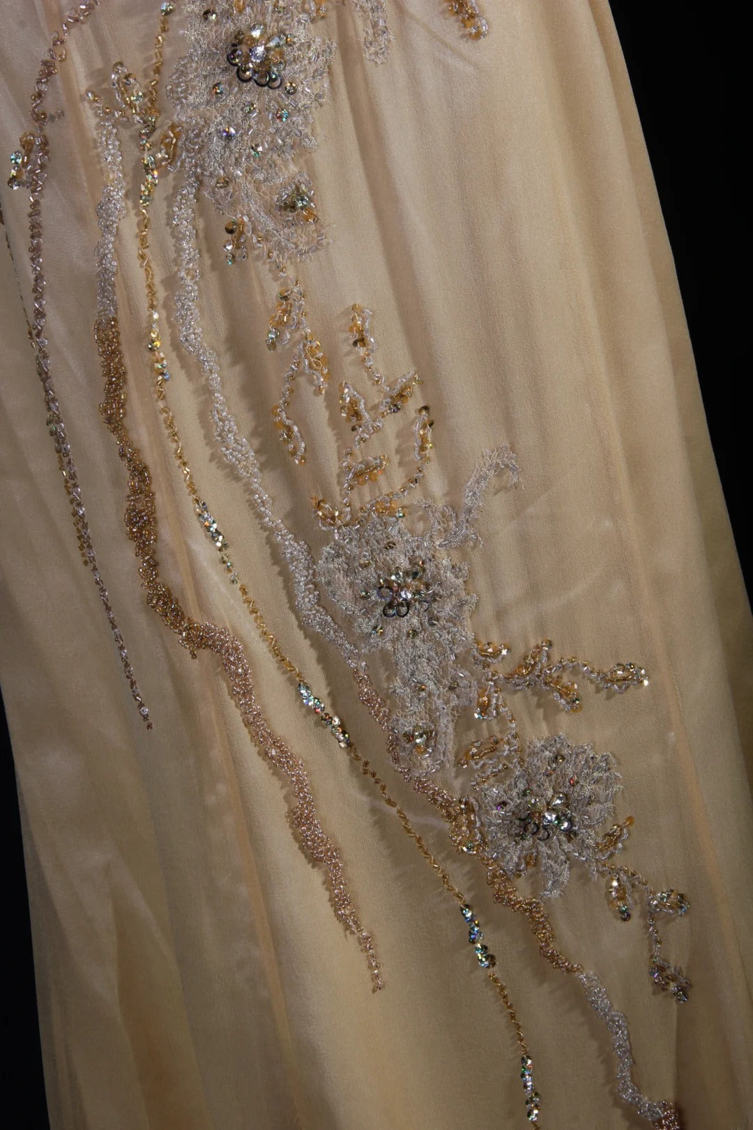Sparkly Prom Dresses Aesthetic Mermaid Halter Champagne With Beads Inspo Impress Long Party Formal Gown For Senior Teens High Schools AS159