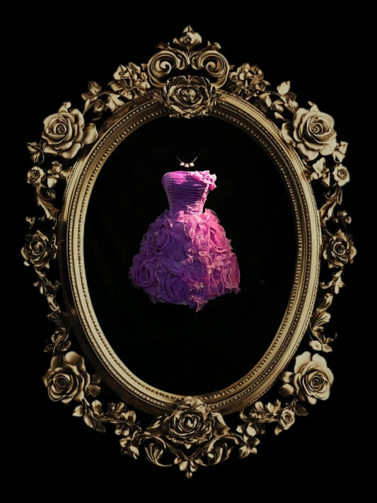 Vintage Ball Gown Strapless Grape 80s Matric Mini Graduation Hoco Dresses Short Senior Birthday Homecoming Outfits RB3597