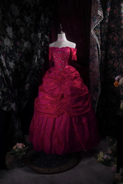Dreamy Princess Ball Gown Formal Events Off The Shoulder Organza With Tiered Quince Dress Quinceanera Dresses Birthday Outfits RB8370