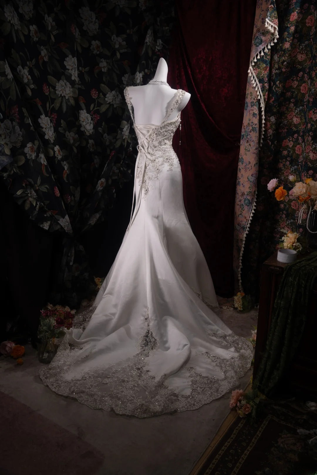 Stunning Mermaid Sweethert 2000s White With Beading Long Autumn Winter Bridal Dress Wedding Dresses RB8375
