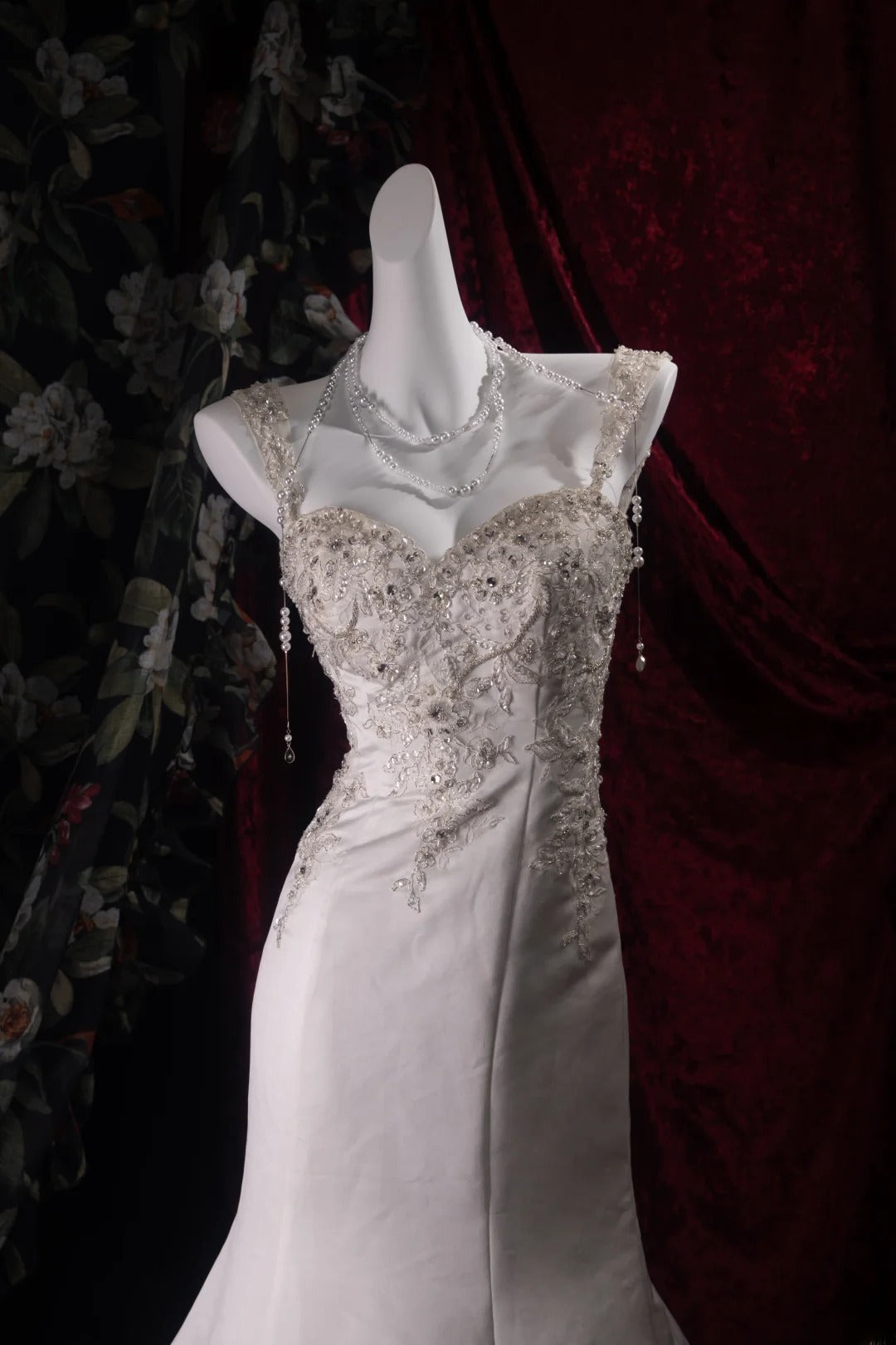 Stunning Mermaid Sweethert 2000s White With Beading Long Autumn Winter Bridal Dress Wedding Dresses RB8375