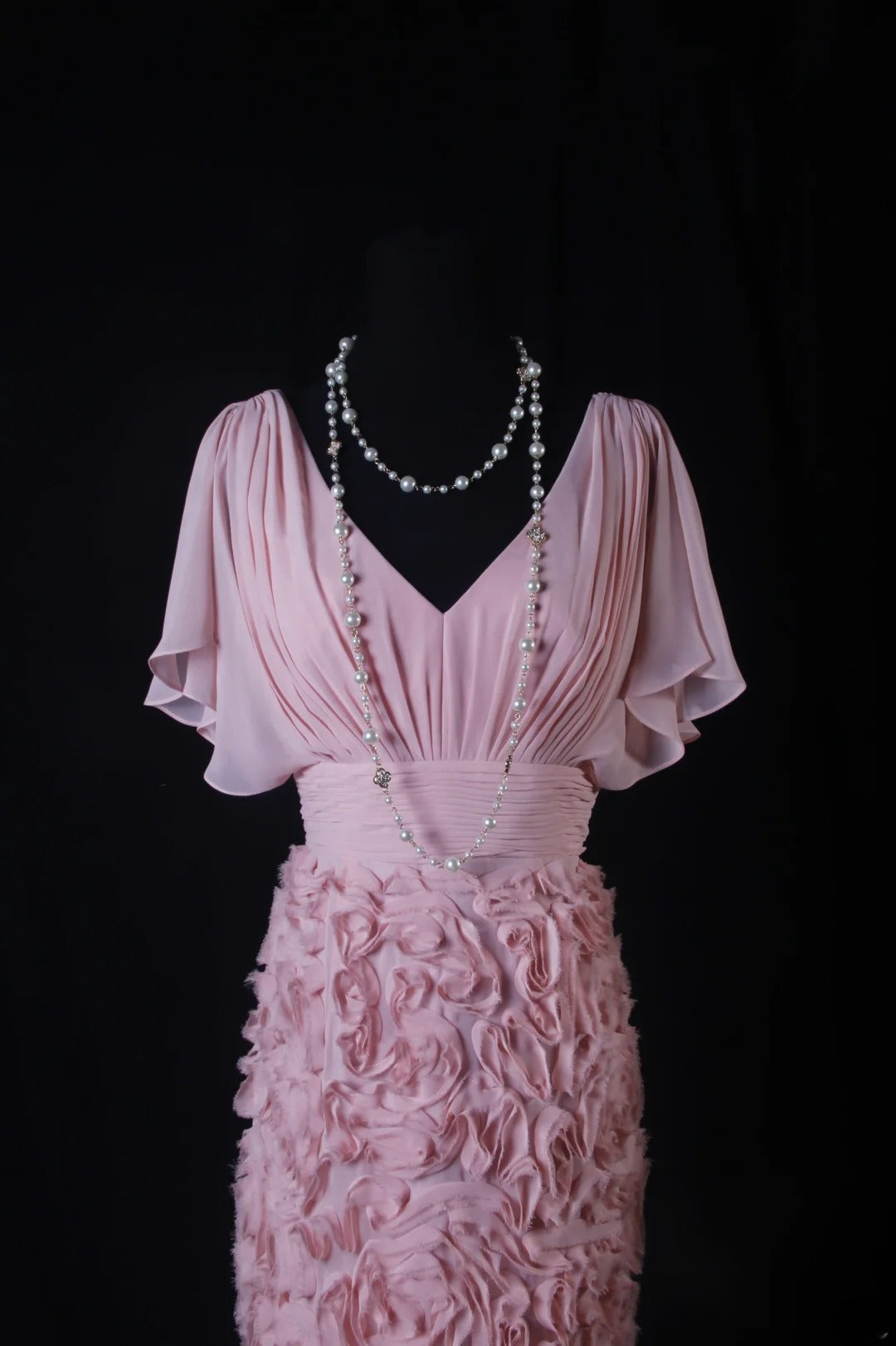 Chic Sheath V Neck Pink Floral Hoco Gowns Short 16th Birthday Dress Homecoming Dresses Cocktail Gown AS202