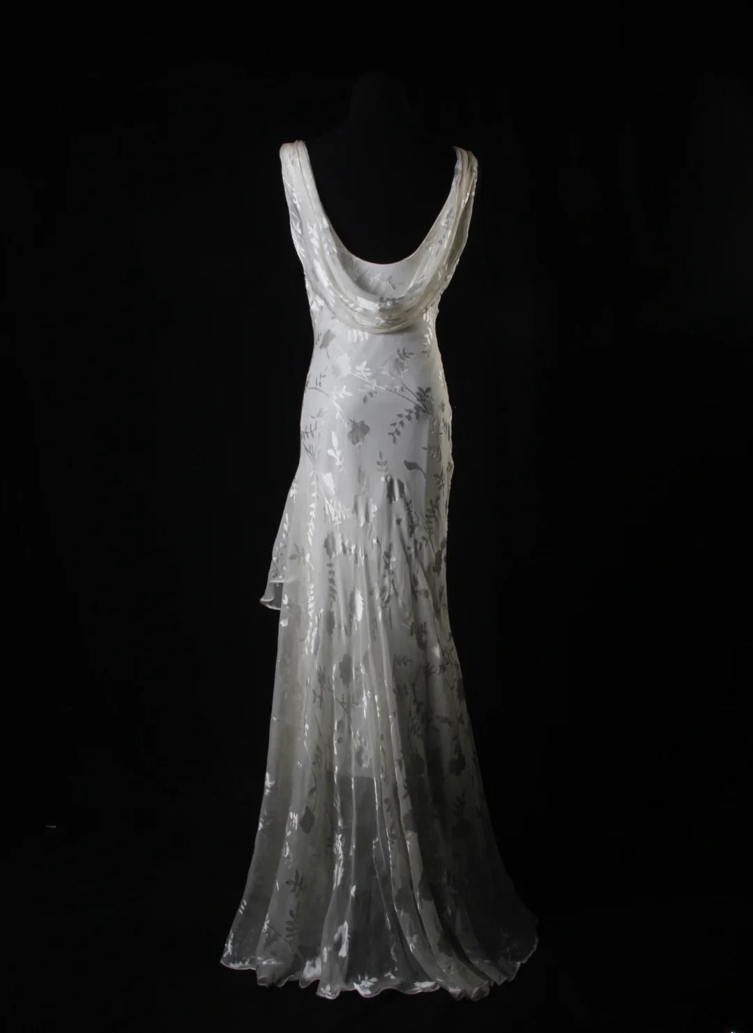 Classy Prom Dresses 1950s Mermaid Cowl Silver Gray Chiffon With Beads Vintage Long Parties Gowns Evening Dress AS213