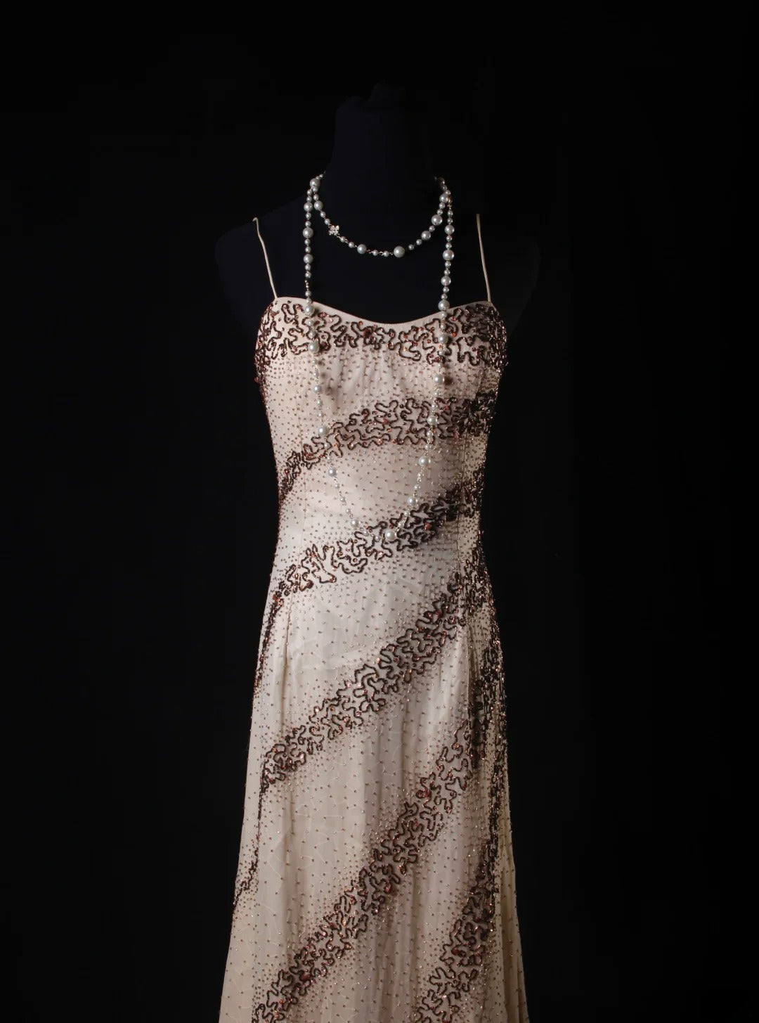 Vintage A line Spaghetti Straps Champagne Chiffon Long Formal Old 1950s Prom Dresses Night Outfits Party Gowns AS223