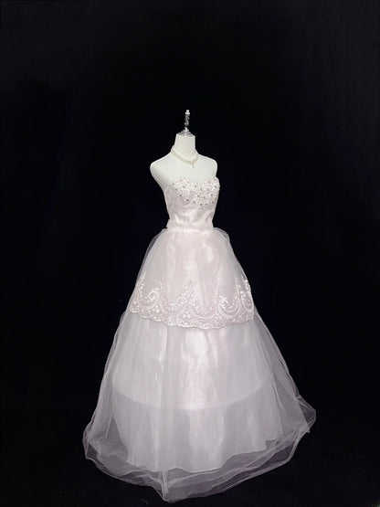 Fairytale Dream Ball Gowns Sweetheart Light Pink With Lace Poofy Long Quince Dress Voluminous Ideas Quinceanera Dresses Formal Dress RB7624