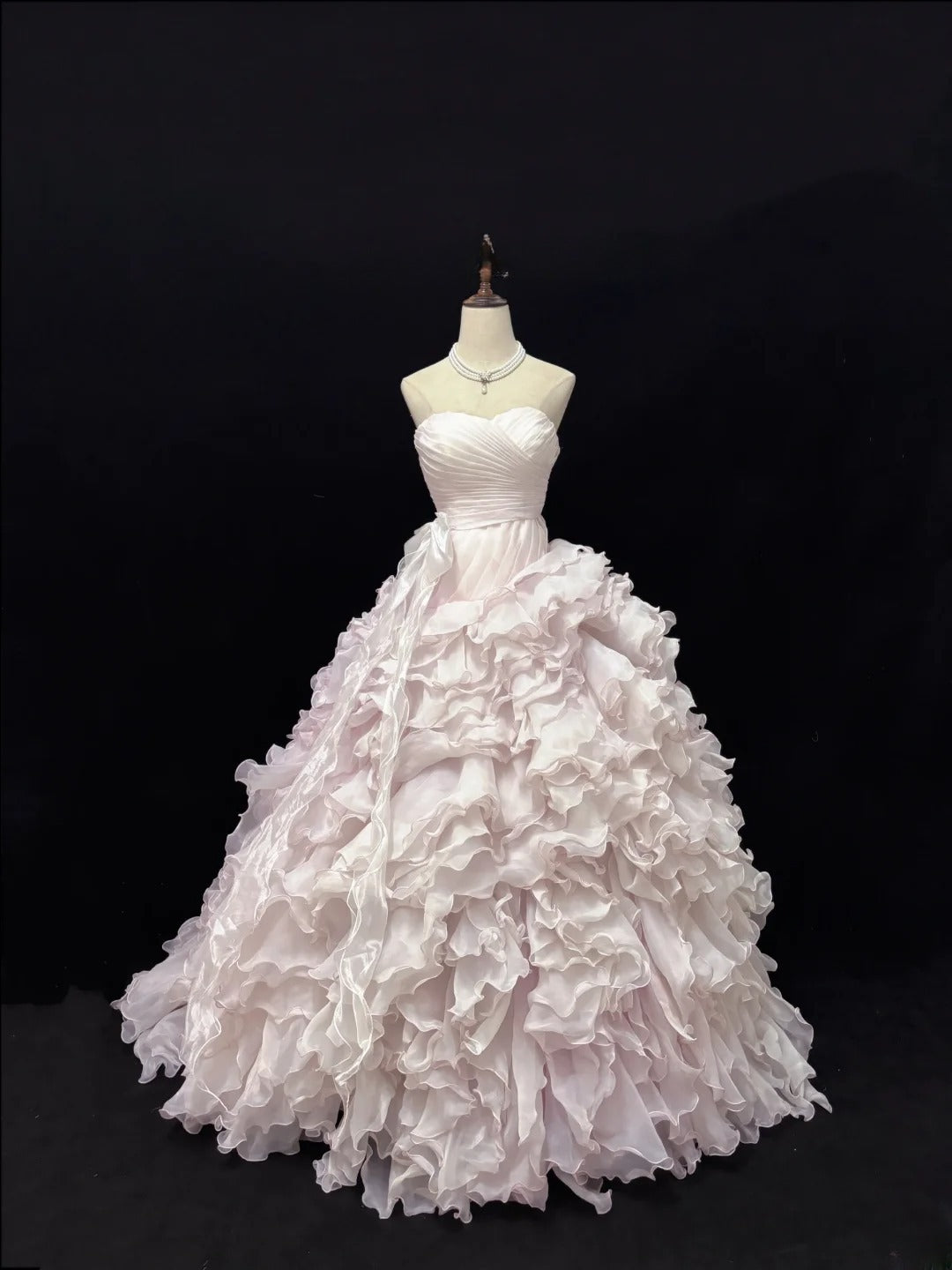 Fairytale Dream Ball Gowns Sweetheart Light Pink Poofy Long Quince Dress Voluminous Ideas Quinceanera Dresses Vestidos De 15anos RB7626