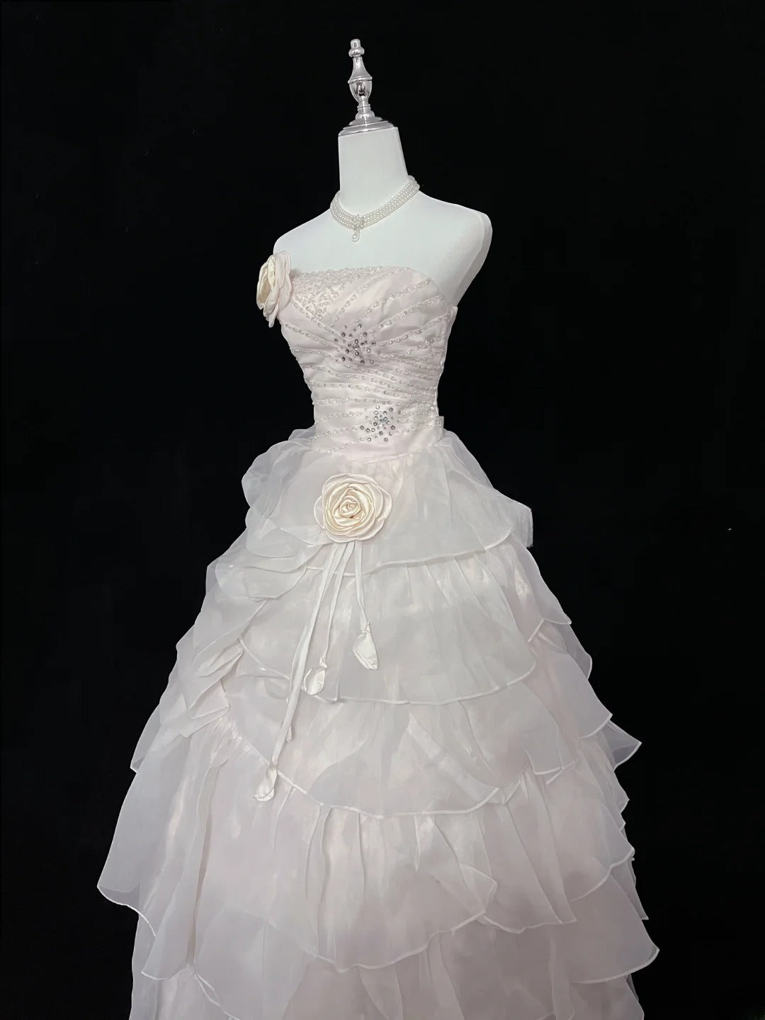 Fairytale Dream Ball Gowns Strapless Lilac Poofy Long Quince Dress Voluminous Ideas Quinceanera Dresses Vestidos De 15anos RB7628
