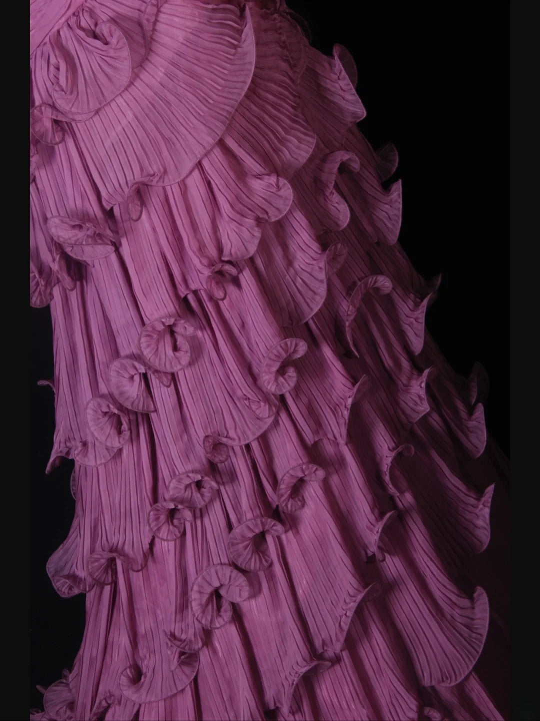 Vintage Mermaid One Shoulder Pink Tiered Layers Bodice Long Prom Dresses Impress 18th Birthday Outfits Prom Gown AS268