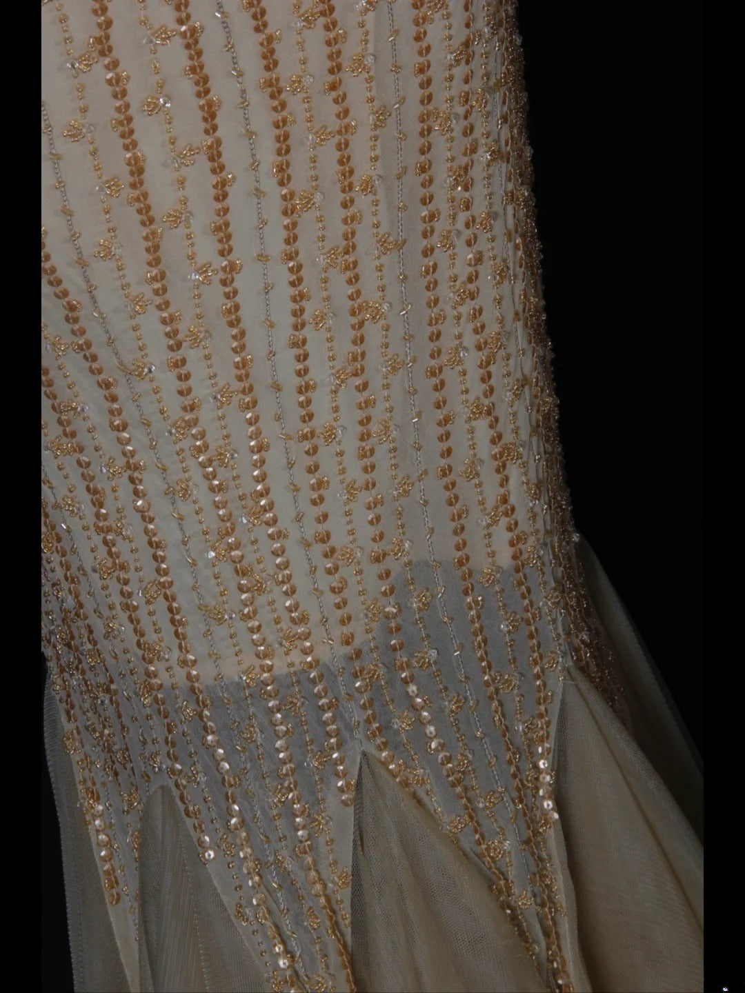 Vintage Mermaid Spaghetti Straps Tulle Yellow With Beads Bodice Long Prom Dresses Impress 20th Birthday Outfits Prom Gown AS280