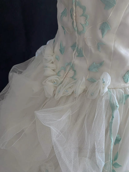 Ethereal Prom Ball Gowns Off The Shoulder Tulle Poofy Long With Embroidery Quince Dress inspo Quinceanera Dresses Vestidos De 15 anos RB7734