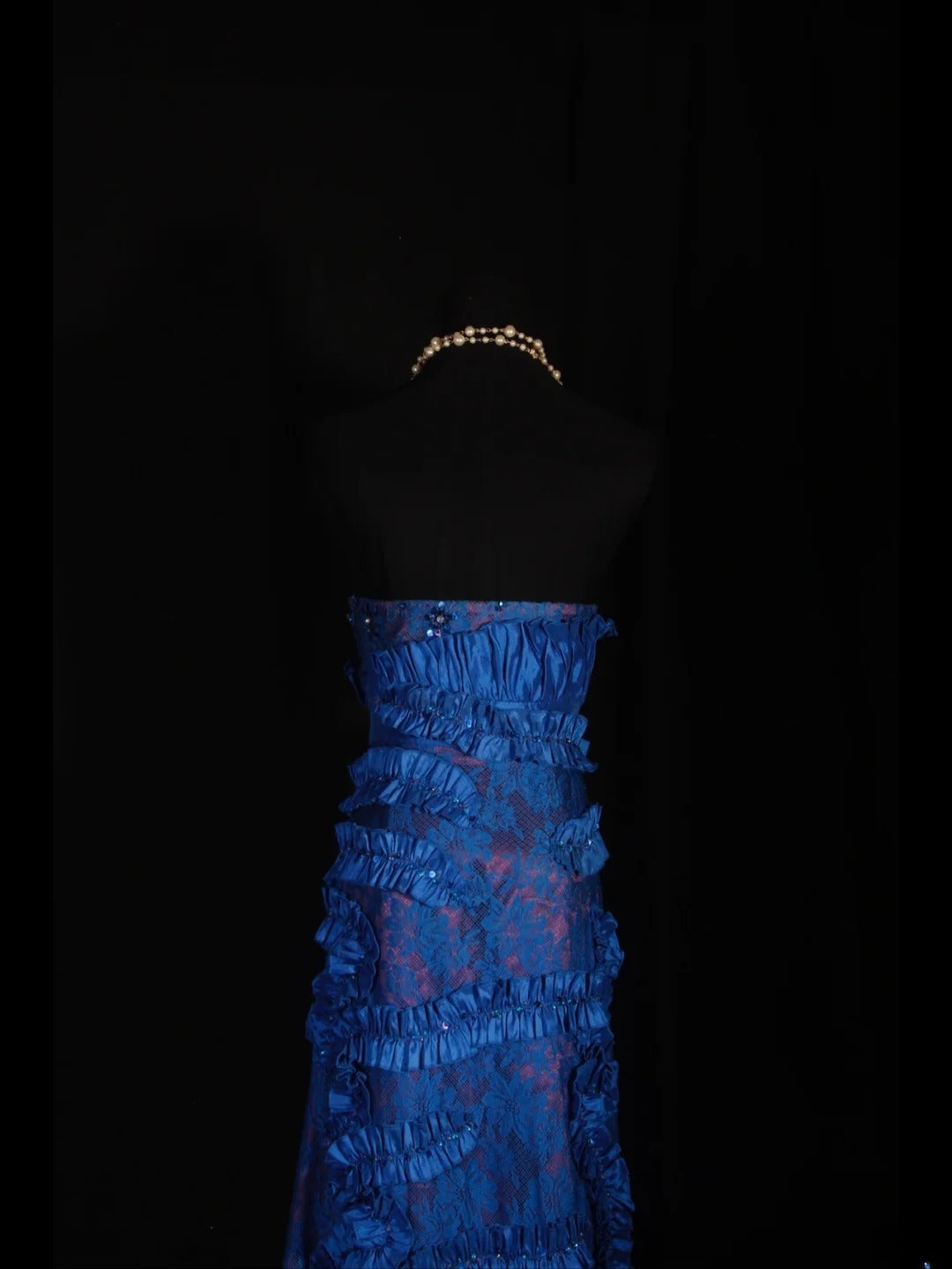 Vintage A Line Sweetheart Royal Blue Satin 1960s With Lace Beads Bodice Long Prom Dresses Impress 18th Birthday Outfit Formal Gown AS297
