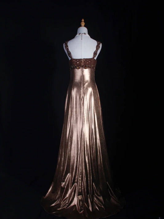 Vintage A line 1980s Sweetheart Tulle With Beads Long Prom Dresses Impress 20th Birthday Outfit Formal Gowns AS301