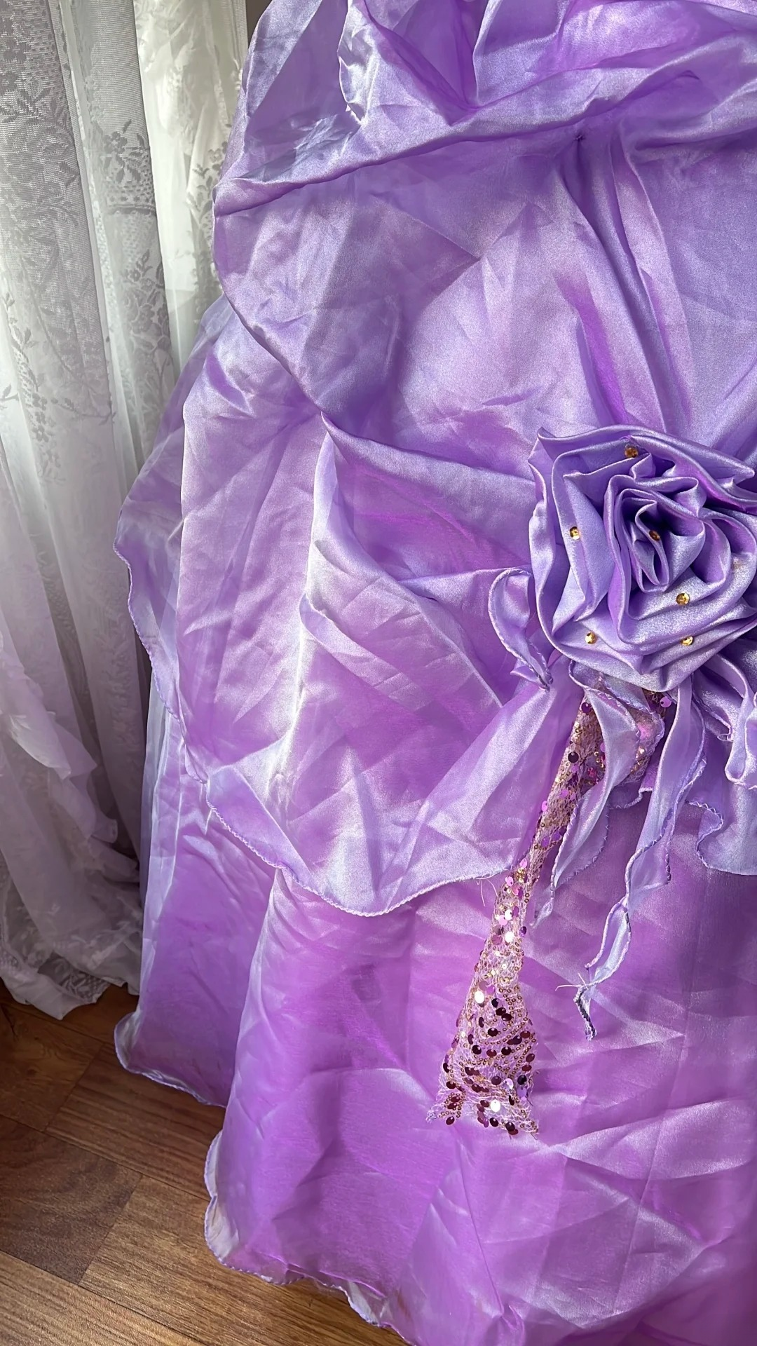 Sweet 15 Quinceanera Dress Ball Gown Sweetheart Lilac With Sequin Long 16th Birthday Outfits RC0638