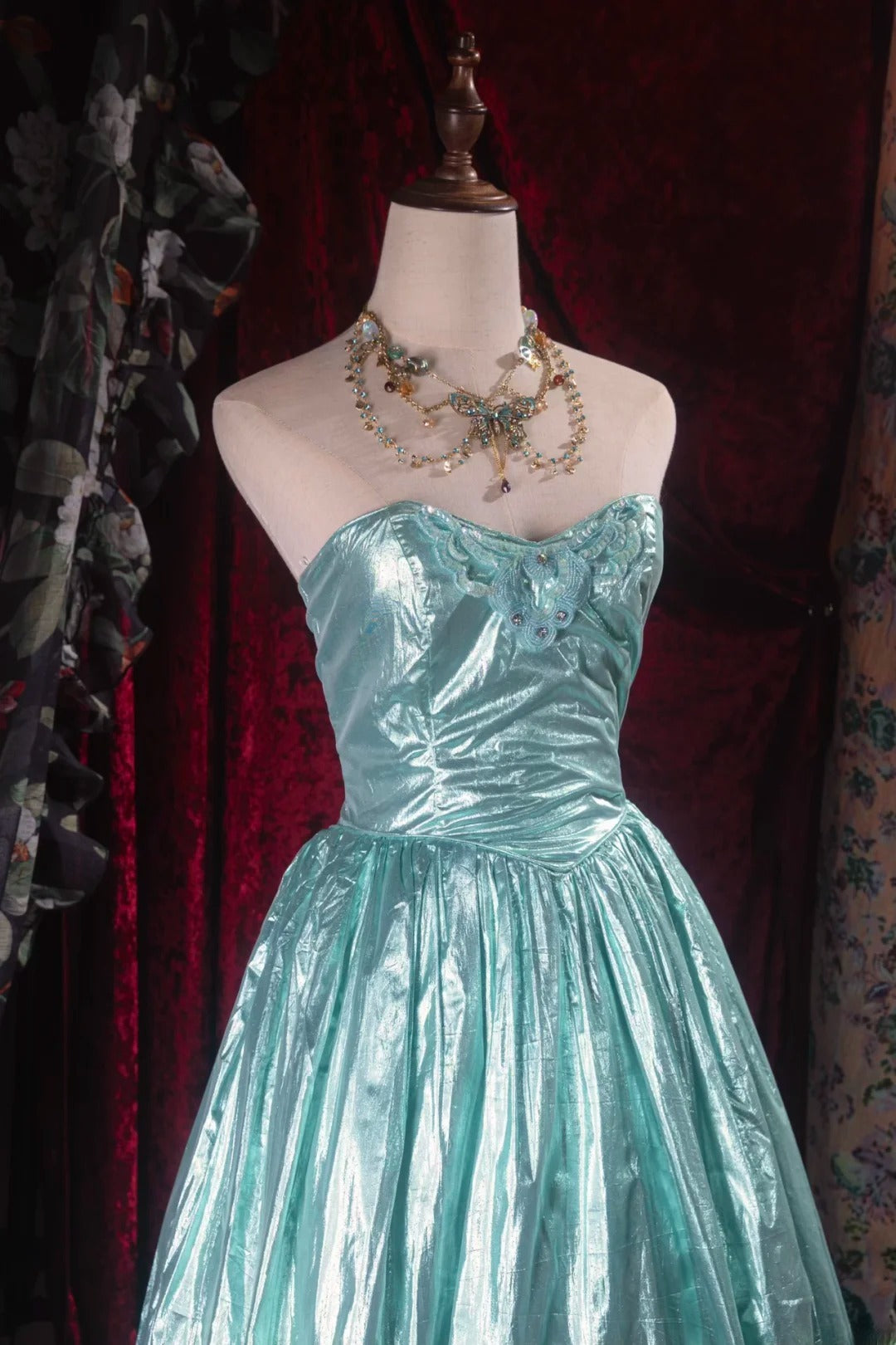 Chic Ball Gown Sweetheart Tiffany Blue With Ruffled High School Dances Prom Dresses Formal Outfits Evening Gown RB8543