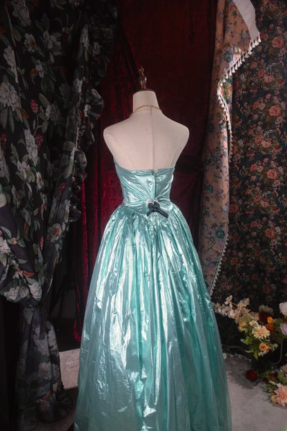 Chic Ball Gown Sweetheart Tiffany Blue With Ruffled High School Dances Prom Dresses Formal Outfits Evening Gown RB8543