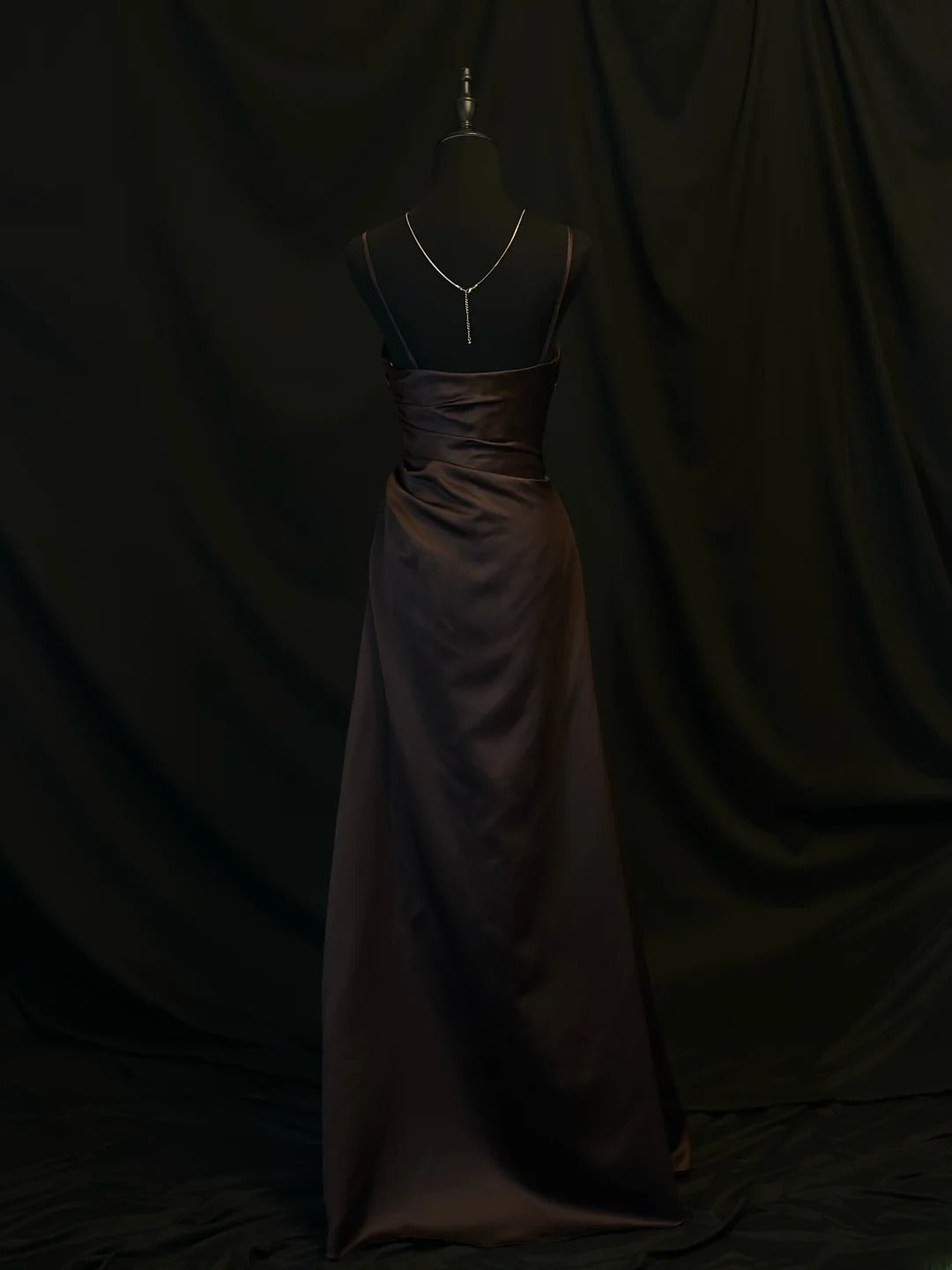 Vintage Prom Dresses Mermaid Spaghetti Strap Satin With Beading 1950s Retro Classy Long Party Formal Outfits RB6170