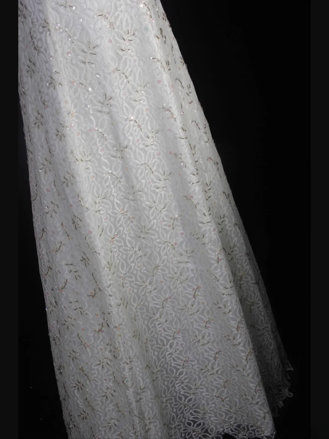 Retro 1950s Wedding Dresses for Bride A line Spagehtti Straps With Silver Beads Lace Petite/Plus Size Bridal Gowns Civil Wedding for Beach Wedding AS335