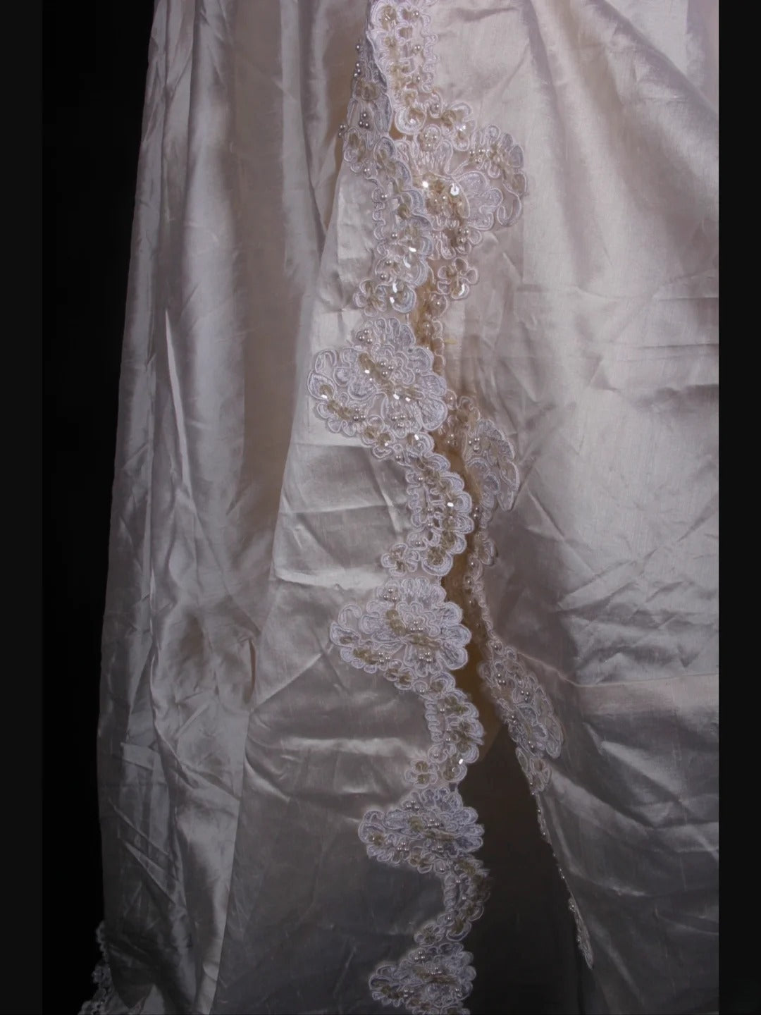 Retro 1950s Wedding Dresses for Bride Ball Gown V Neck With Beads Sleeves Lace Petite/Plus Size Bridal Gowns Civil Wedding for Summer Wedding AS339