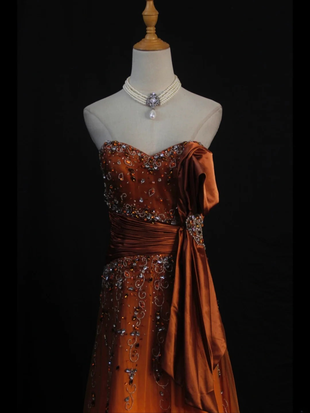 Retro 1950s A line Sweetheart Tulle With Beads Long Prom Dresses Inspo 21st Birthday Outfit Formal Gown AS384